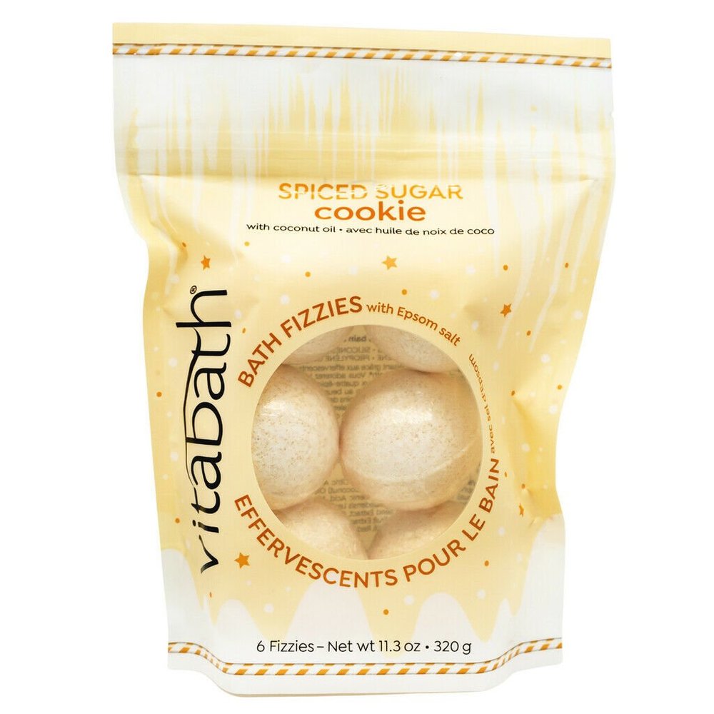 Vitabath Bath Fizzies, Spiced Sugar Cookies